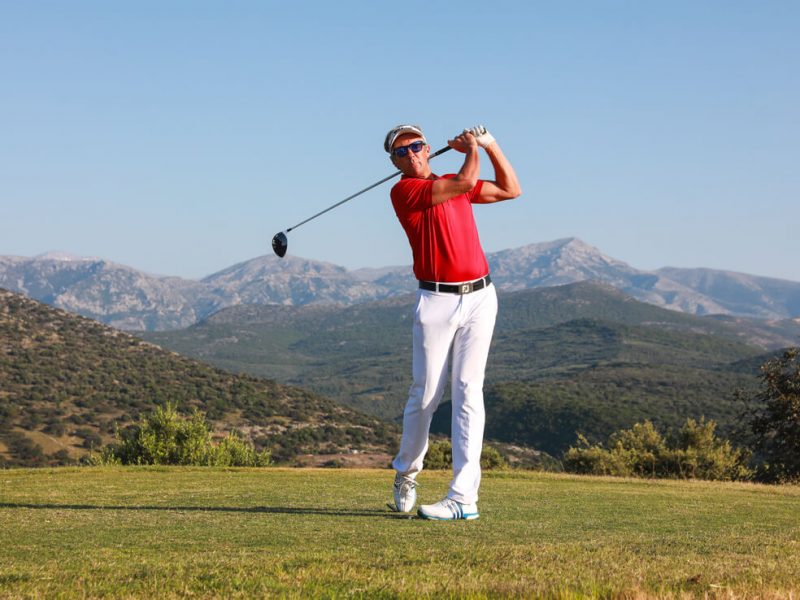 Golf for the gentlemen, tour for the rest of the family