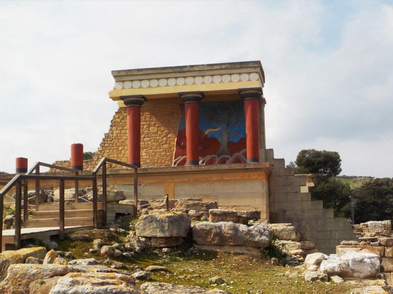 Knossos, Beach Getaway and a short city tour of Heraklion (6 -7 hrs)
